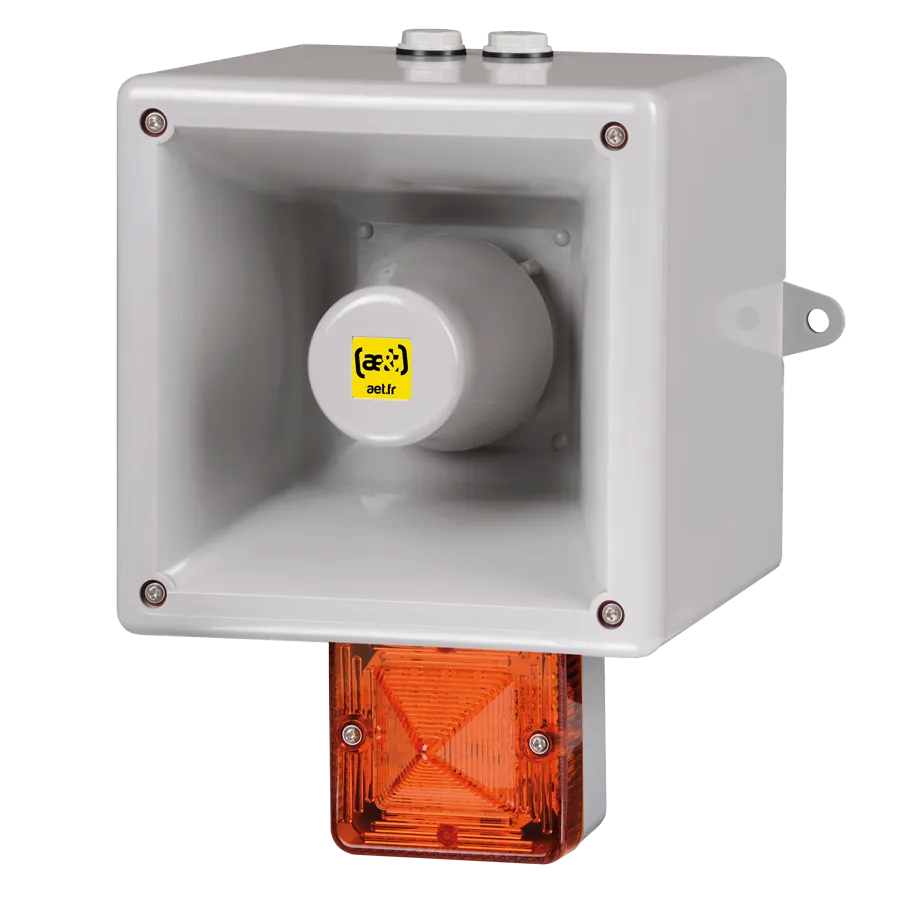 Avertisseur Sonore et Vocal Radio avec Feu LED
