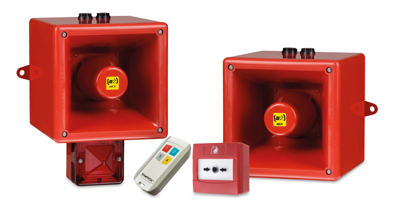 Emergency wireless industrial siren