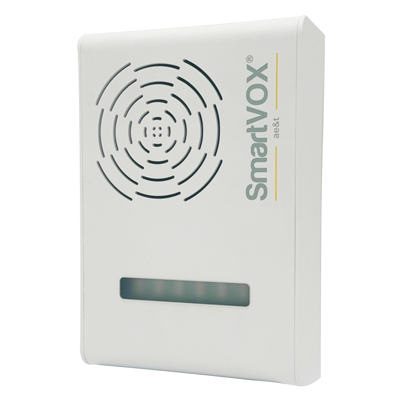 SmartVOX wireless voice siren for clear lockdown instructions and Martyn's Law compliance.